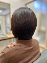 ルーム(room) 大人レイヤーカット★ナチュラルブラウンカラー★もとめ。