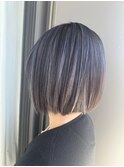 おしゃれすきわるブルー系ハイライト