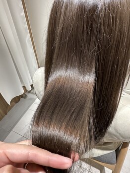 ナンバーセブン(N7)の写真/憧れのうるツヤ髪を実感！髪質改善トリートメント☆カラー同時施術OK◎あなたも美髪へ♪