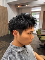 メンズ レオ 天六店(men's LEO)&nbsp;王道アップバングショート