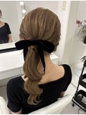 サイドポニー