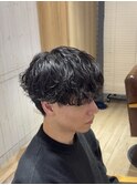 強めシャドウパーマ