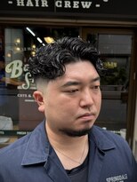 ソリズ ヘア クルー 池袋(SOLIZ HAIR CREW)&nbsp;漢！かきあげパーマ