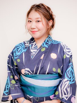 クレール 塚口店(CREER) 肩上でも 浴衣に似合ったセットができますよ♪