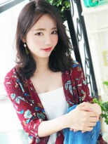 ジュレベール(JurerBelle)&nbsp;【ジュレベール松田】 可愛く外ハネ大人クール女子ミディ