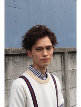 ブークル(boucle) 外国人風セミウェットウェービー無造作ショート