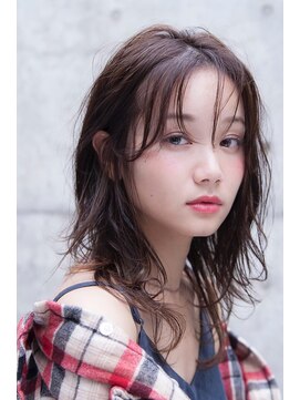 エース (ACE) ACE 透け感シースルー×モカブラウン