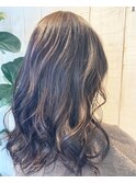 #ハイライト#ホイルワーク#ダークグレイ#N.#トリートメント