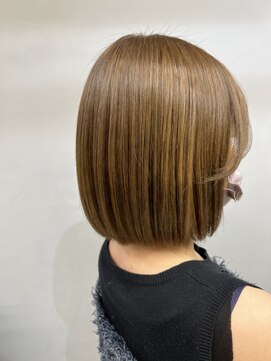 バッカ(BACCA) #ダブルカラー ナチュラルベージュ ボブ#