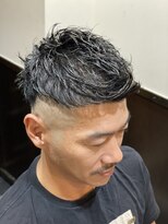 ヒロギンザバーバーショップ 神楽坂店(HIRO GINZA BARBER SHOP) スキンフェード ×ジェットモヒカン