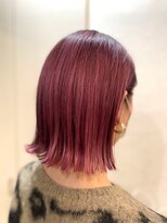 フラット 千葉(Flat.)&nbsp;チェリーレッド/外ハネボブ【千葉】