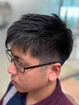 アポロカットステージ 相模大野店 アップバング/ツーブロックマッシュ<理容室>[メンズ/相模大野]