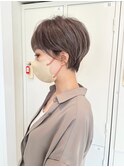 ミルクティーベージュ×ショート【綾瀬/北千住/亀有】