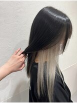 テーラヘアー ユーカリが丘店(TELA HAIR) インナーカラー×ホワイトベージュ【TELA HAIRユーカリが丘】