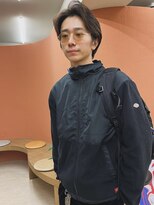 ウェルク(welc)&nbsp;メンズカット　波巻き　ツイスパ　韓国風　センターパート