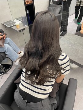 ファイブバイジエクト 堀江(FIVE by The Ect) ブリーチなしカラー　ブリーチなしダブルカラー　アッシュカラー