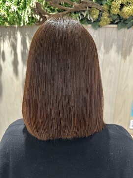 フリーラ 横浜(freera) 髪質改善サラサラプレミアムストレート大人ガーリー韓国ボブ横浜