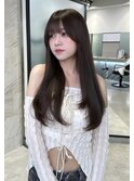 松岡宏海スタイル/韓国風/髪質改善/中顔面短縮