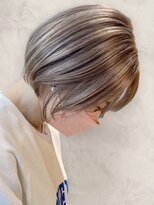 エメバイサワ(Aimer by sawa)&nbsp;20代30代大人可愛いダブルカラーブリーチハイトーンカラー