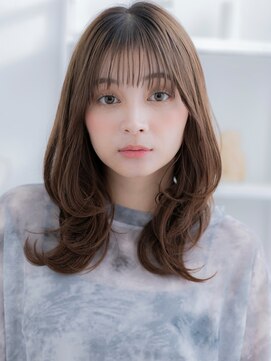 カバーヘア 上尾西口店(COVER HAIR) 大人ガーリー小顔くびれカールレイヤーカット