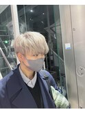 福岡 ブリーチ ベージュ グレージュ ダブルカラー ハイライト
