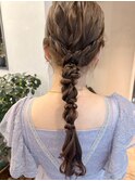 お呼ばれヘアセット