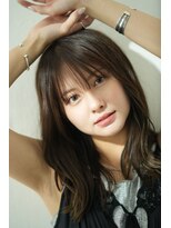 ウタ&nbsp;【uta　酒井】くすみブラウン×ミディアムスタイル