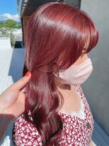 リノショアーズ 元町店(RINOSHORES)&nbsp;【ふんわり♪くびれへア】韓国風巻き髪大人可愛い秋ボルドー