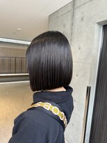 ロンドミラー 博多店(Lond Mirror)&nbsp;小顔に見せるヘア/ワンレン/ボブウルフ/ネビージュ/黒髪カタログ