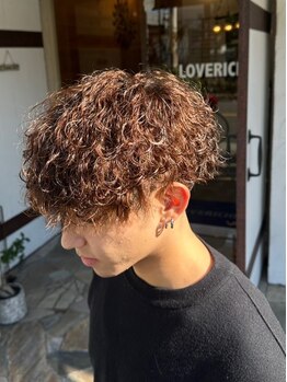 ラブリッシュ(LOVERICHE)の写真/ハイセンス×ハイスピード☆オシャレメンズにはパーマも◎幅広い年齢層の方からリピートされてます！