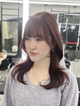 アルドーレフィエロ シンサイバシ(Ardore fiero shinsaibashi) 韓国風巻き/レイヤーカット/顔周りカット