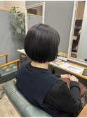 丸みショートボブ