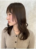 シアーグレージュ　カラー