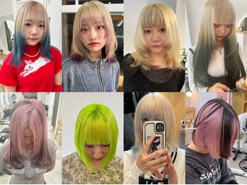シラフ(SHIRAF)の写真/1人1人のメイクやファッション、雰囲気を大事に◎トレンドとのMIXでご提案！個性的なデザインもお任せ◇