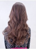 顔周りレイヤー韓国ヘア美髪ロング_ba335701