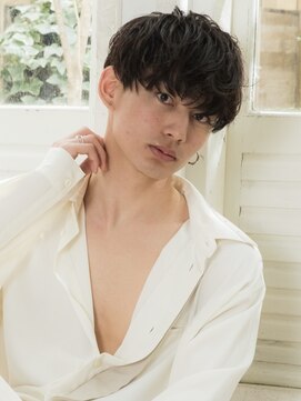 ユーフォリア 渋谷グランデ(Euphoria SHIBUYA GRANDE) 刈り上げマッシュ　ニュアンスパーマ　ツーブロック