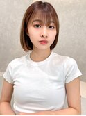 レイヤー/ネビージュ/韓国ヘア/イメチェン/縮毛矯正/中野/