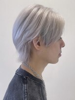 ユーカナヤマ(u Kanayama) メンズカット/ショートウルフ/マッシュショート/ホワイトカラー
