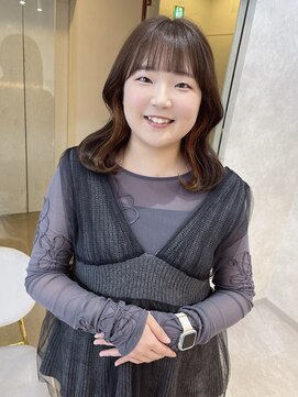 ジーナ 札幌(Zina) イヤリングカラー オレンジ