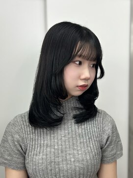 エヌアイ オモテサンドウ(ni omotesando) 内巻きミディレイヤー♪ 韓国風大人レイヤー