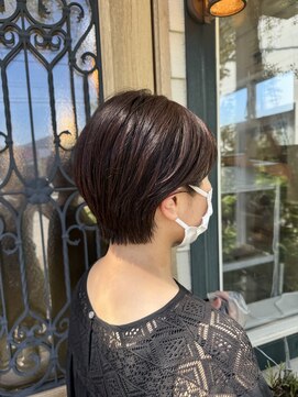 チョコレート(chocolate) 髪質改善大人可愛い20代30代40代50代ショートボブ