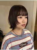 パーマ落とし/レイヤーカット/ハッシュカット/ハッシュボブ