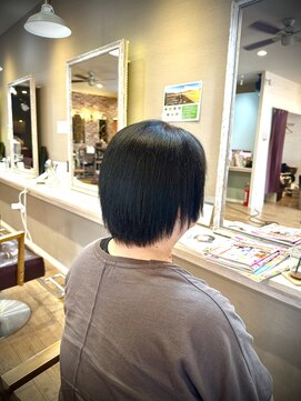 ヘアーメイクロージー 八軒店 (HAIR MAKE ROSY) 髪質改善ストレートビフォーアフター