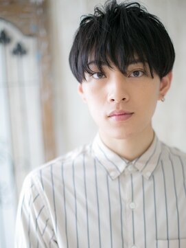 モッズヘア メン 新所沢店(mod's hair men) アッシュブラック刈り上げメンズカットd新所沢