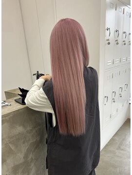 ノートエートル 西金沢(Nought etre) ケアブリーチ/薄ピンク/ケアカラー/ハイトーン/ピンク/ハイトー