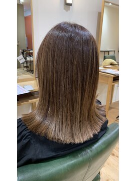 美容室 アイディー i-dee ぱっつんロブ