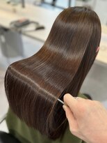 ヴィヴィー 福岡天神店(VIVIE)&nbsp;髪質改善ケアで美しくまとまるセミロング