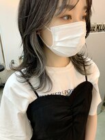 キューズ クラブ(cuz KLUB)&nbsp;【cuzKLUB】ミディアムレイヤー×コントラストカラー＊池袋