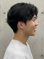 トゥルートラスト オムオム 甲府和戸(True Trust HOMME HOMME)&nbsp;メンズ ナチュラルセンターパート×メンズパーマ