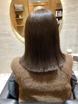 トゥーリ 甘木店(tuuli)&nbsp;切りっぱなし風ボブ